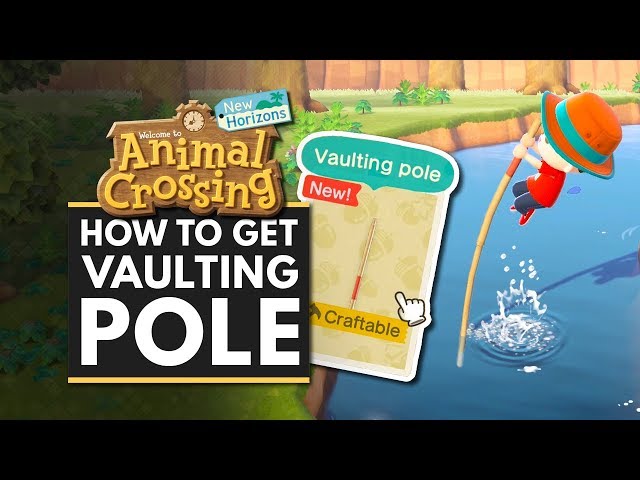How to get a Vaulting Pole in Animal Crossing: New Horizons?