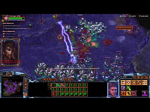 Kerrigan: Covert Ops | "Night Terrors" Campaign GamePlay