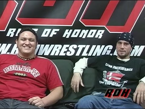 Samoa Joe and CM Punk [ROH Straight Shootin']