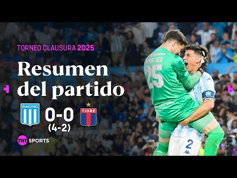 POR PENALES, RACING VENCIÓ a TIGRE y jugará SEMIFINAL ante BOCA | #Racing 0-0 (4-2) #Tigre | Resumen