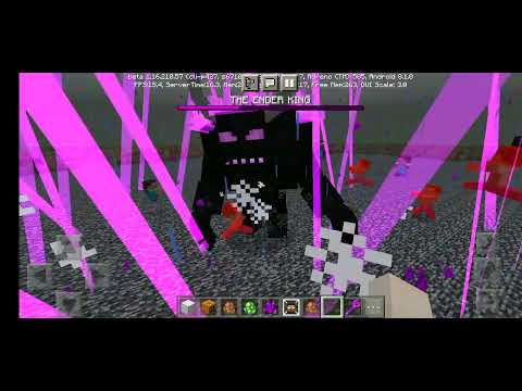 herobrine VS ender king minecraft