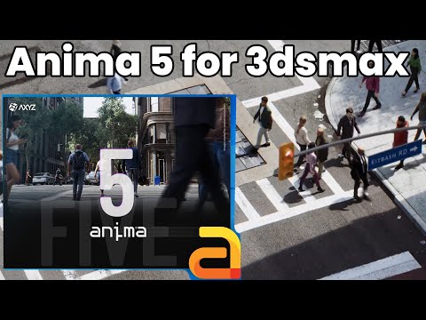 How to use Anima 5 in 3dsmax for 3d walkthrough