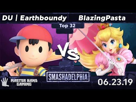 Smashadelphia 2019 - BlazingPasta (Peach) vs. DU | Earthboundy (Ness) - Top32