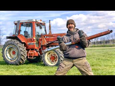 Je RÉNOVE L'HYDRAULIQUE de mon VIEUX TRACTEUR ! (sans expérience)