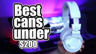 Video thumbnail for Audio Technica ATH-M50x Review (White): My Favorite Headphones by Carson Cameron Clark