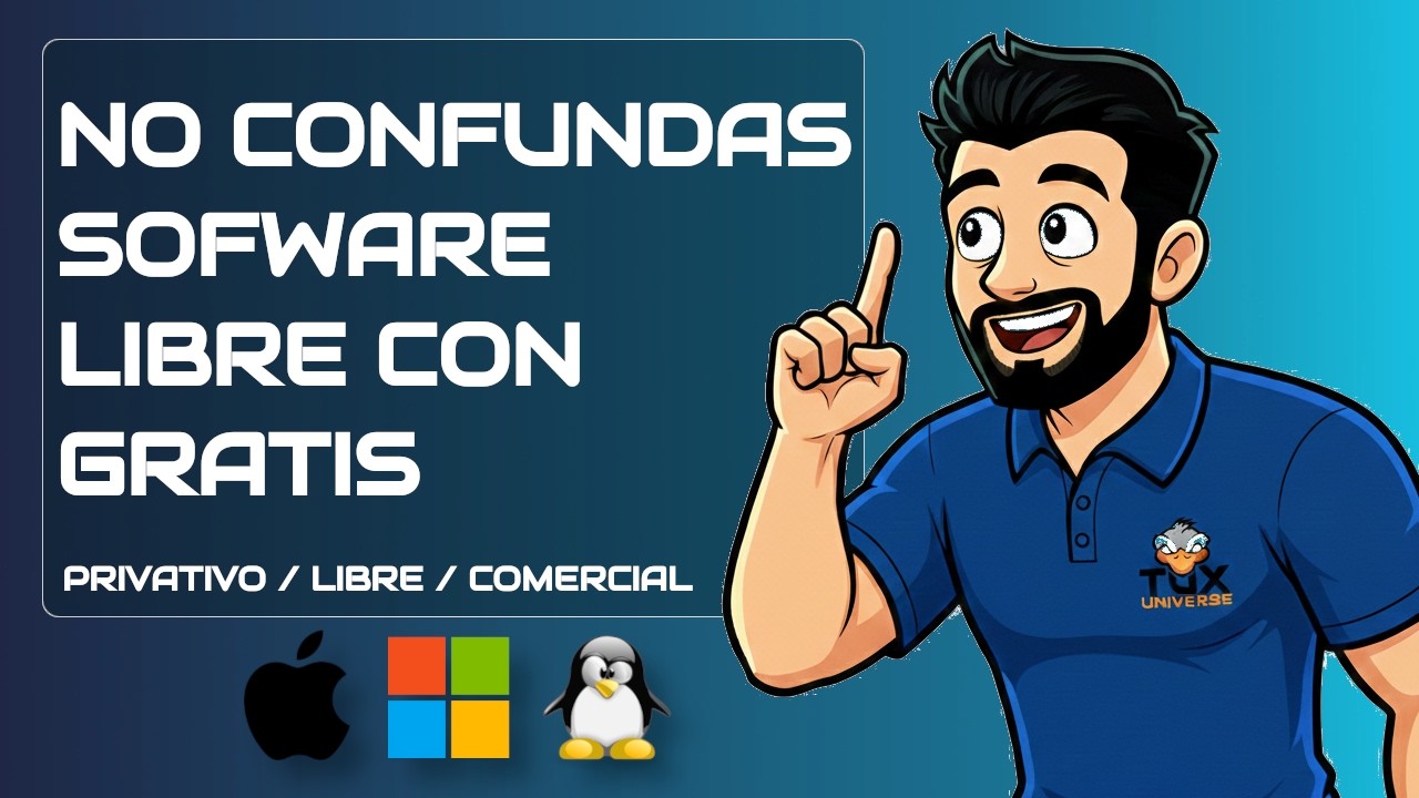 Software Libre, Privativo y Comercial