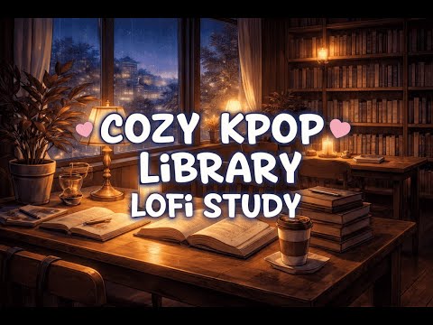 📚 Candlelight Library Lo-Fi | Cozy Study Session