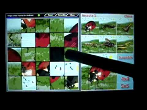 Magic Slide Puzzle Insects 1 Video