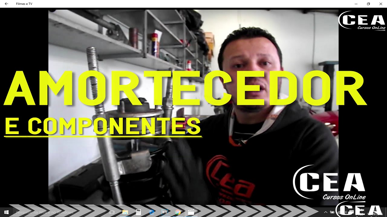 🔴 CURSO ONLINE MECÂNICA AUTOMOTIVA #13 SUSPENSÃO: AMORTECIMENTO E SEUS COMPONENTES