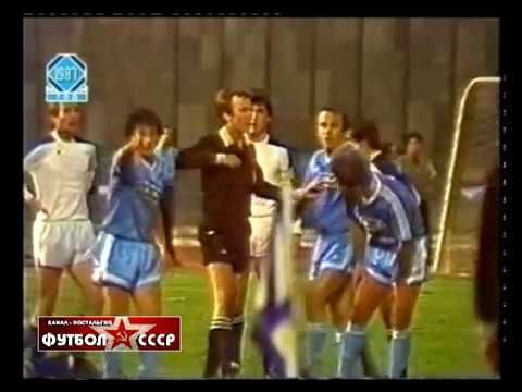 1987 Dynamo (Tbilisi) - FC Victoria Bucuresti (Romania) 0-0 UEFA Cup, 1/16 finals