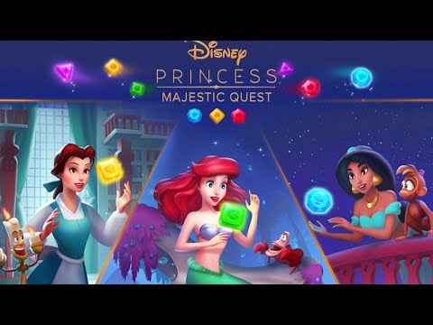 Disney Princess Majestic Quest - Best Disney Puzzle by Gameloft