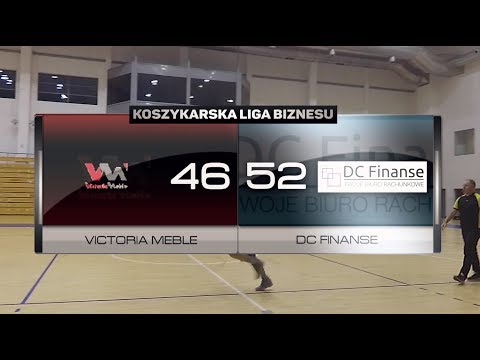 Victoria Meble vs DC Finanse - XIII kolejka - Superliga Poznań - Koszykarska Liga Biznesu