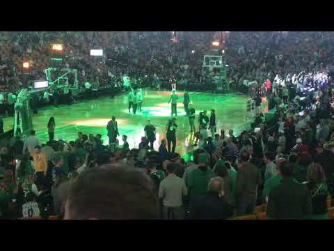 Boston Celtics entrance Game 5 Playoffs 2018