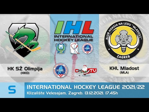 IHL 2021/22 Seniori - HK SŽ Olimpija vs KHL Mladost