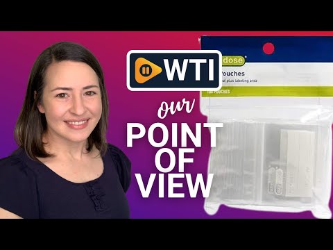 Ezy Dose Pill Packs | Pill and Vitamin Organizer Pouches | 100 Count | Disposable Clear 100 Pack - WTI product video review