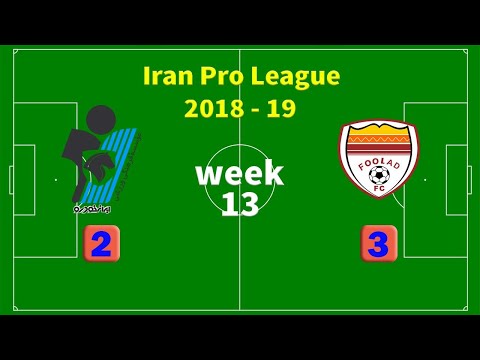 Paykan (2) - Foolad (3) | 2018-11-23 | MATCH HIGHLIGHTS