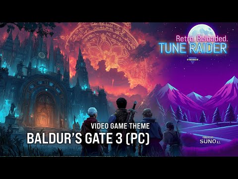 Baldur’s Gate 3 Main Theme – Epic 80s Synthwave Remix | Video Game Soundtrack