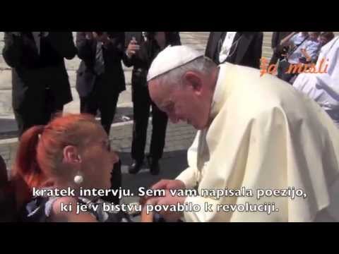Na obisku pri papežu Frančišku - YouTube