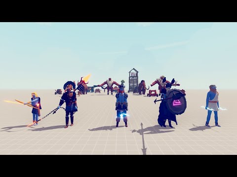 The Gods Vs FACTIONS: New Version｜Totally Accurate Battle Simulator TABS