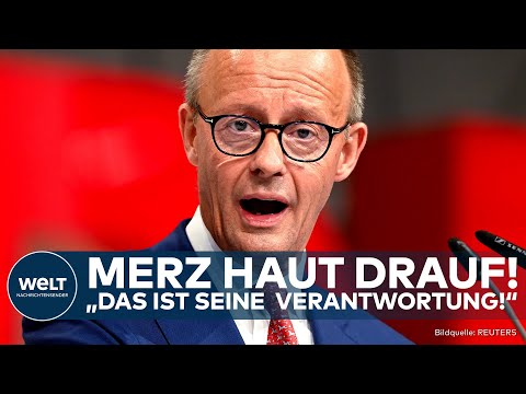 FRIEDRICH MERZ: "Das ist verantwortungslos!" - Politische Machtspiele in Krisenzeiten in Deutschland