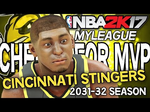 NBA 2K17 MyLEAGUE: Cincinnati Stingers (Season 16) - Nick Cheeks MVP??