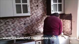 preview picture of video 'Mutfak Tezgahı, Seramik, Fayans,cam mozaik-0532 1728016'