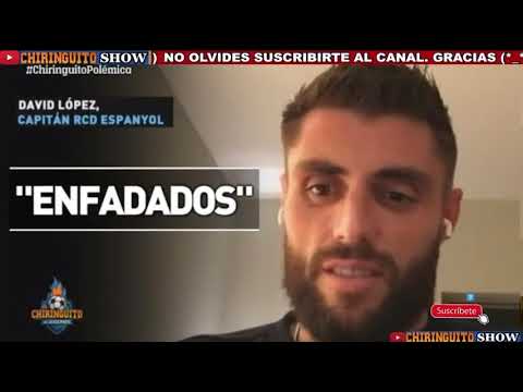 ¡¡David Lopez sobre la polémica en el partido del barca espanyol!!