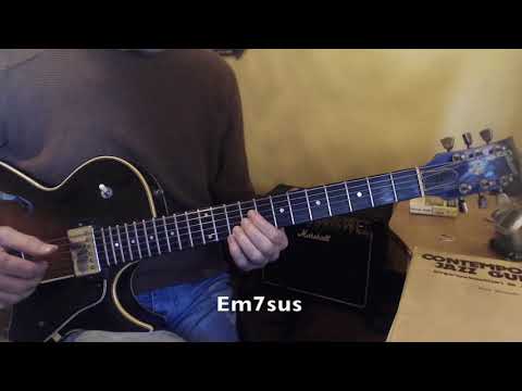 Jazz Guitar - IIm7 V7 Imaj7 - Tensions on Chords & Substitutions
