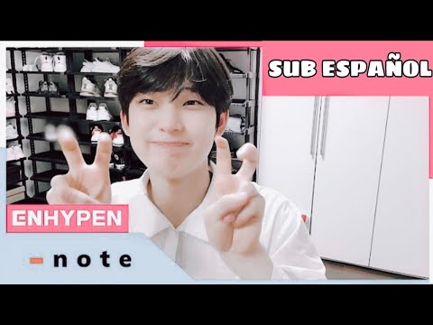 [SUB ESPAÑOL](-note) 141120 SUNOO-ENHYPEN
