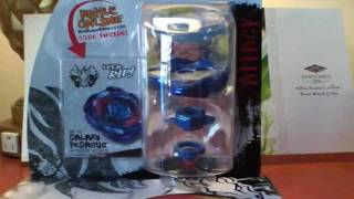 preview picture of video 'Beyblade Metal Fight Unboxing: Galaxy Pegasus w105 r2f'
