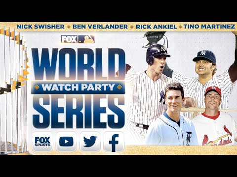 World Series Watch Party: Nick Swisher, Tino Martinez, Rick Ankiel, Ben Verlander | GAME 6 | FOX MLB music video cover