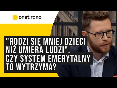 Czy czeka nas emerytalny Armagedon? "Rodzi się mniej dzieci niż umiera ludzi"
