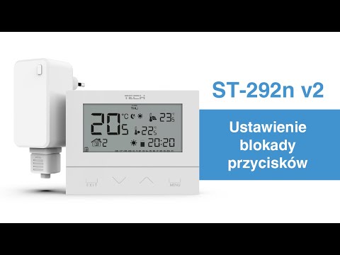 Ustawienie blokady przycisków w ST-292n v2