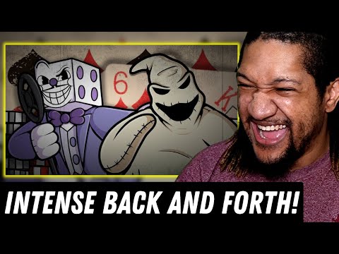 Reaction to King Dice vs. Oogie Boogie - Rap Battle! - ft. McGwire & Chase Beck