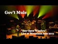 Gov't Mule "Any Open Window" (Live at Mountain Jam 2011)