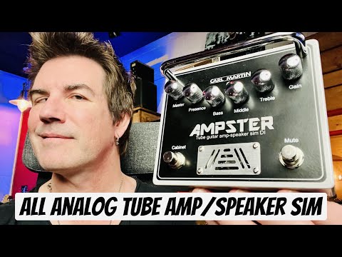 Carl Martin Ampster Tube Guitar Amp-Speaker Sim DI image 2
