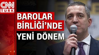 Türkiye Barolar Birliği’nin yeni başkanı Ramiz Erinç Sağkan oldu