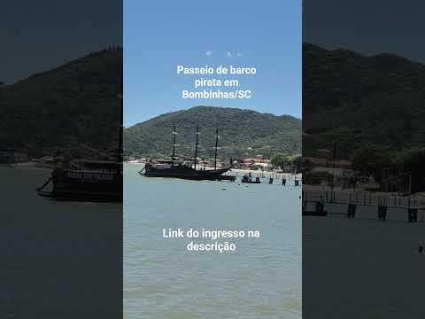 PASSEIO DE BARCO PIRATA EM BOMBINHAS/SC #praia #turismo #viagem #santacatarina