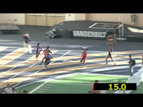 2017 Tennessee State HS Indoor Championships - Girls 200 Final