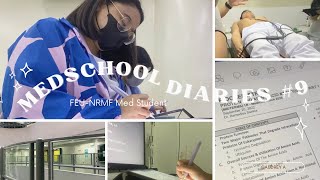 FEU-NRMF MED: 📓 a med student's life - face-to-face classes! 🎒  (medschool vlog) | audrey a.