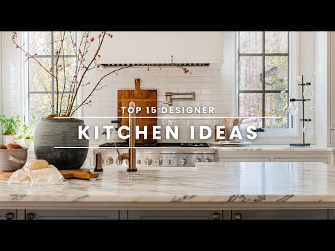 15 Designer Kitchen Ideas for a Beautiful and Functional Space