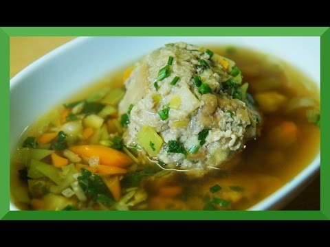 Leberknödelsuppe Rezept bayrisch - KatisWeltTV