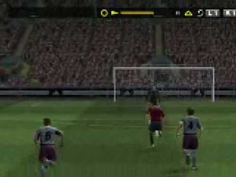 Gol de Raul Garcia(Osasuna) larguero-gol