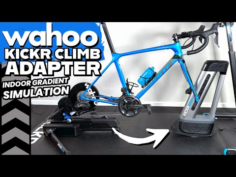 Wahoo Kickr CLIMB Adapter Review // Kickr MOVE with Gradient Simulation!