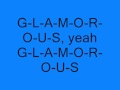 Fergie [Ft. Ludacris] - Glamorous [Lyrics On Screen ...