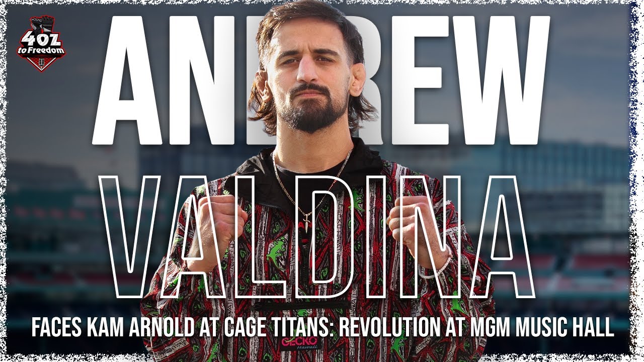 Andrew Valdina on Headlining Fenway Park, Staying Undefeated, and Dreams of the UFC