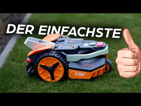 Einfach mähen, los gehts! Worx Landroid Vision AI M600