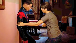 Miles Mother Discovers He is Spider-Man - Spider-Man: Miles Morales
