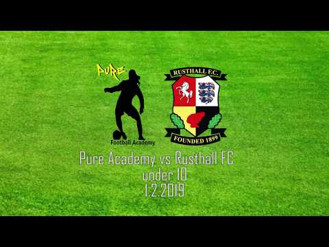 Pure Football Academy vs Rusthall 1 2 19