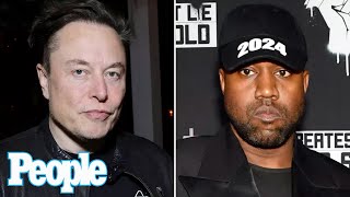 Elon Musk Suspends Kanye West from Twitter Following Antisemitic Post | PEOPLE